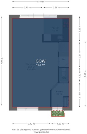 Floorplan - Hondsdraf 57, 8255 KC Swifterbant